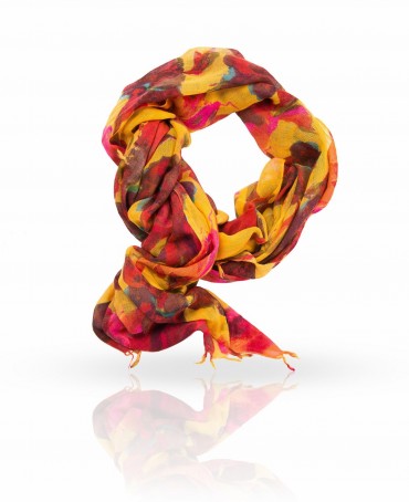 Палантин Женский W-BIGFLOWER/YELL